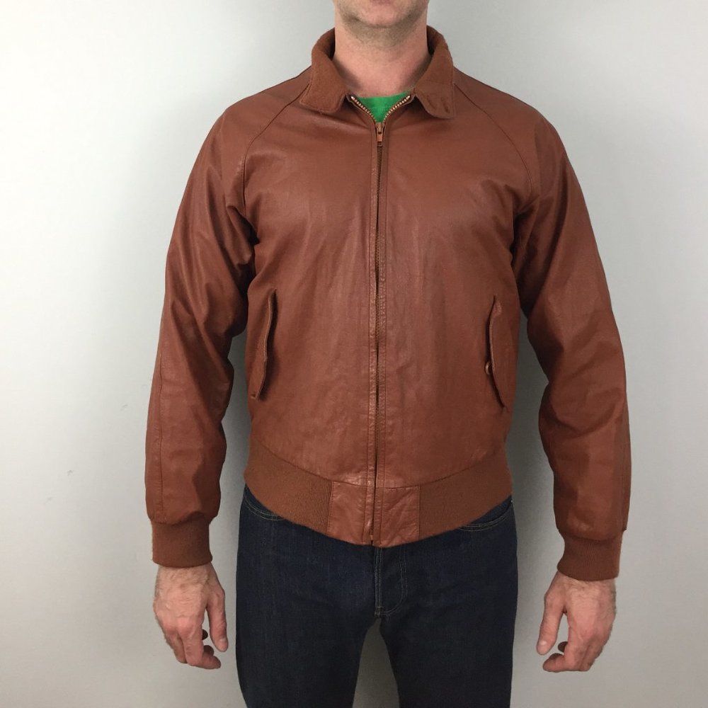 Vintage Marlynn Ltd. Men's Leather Jacket